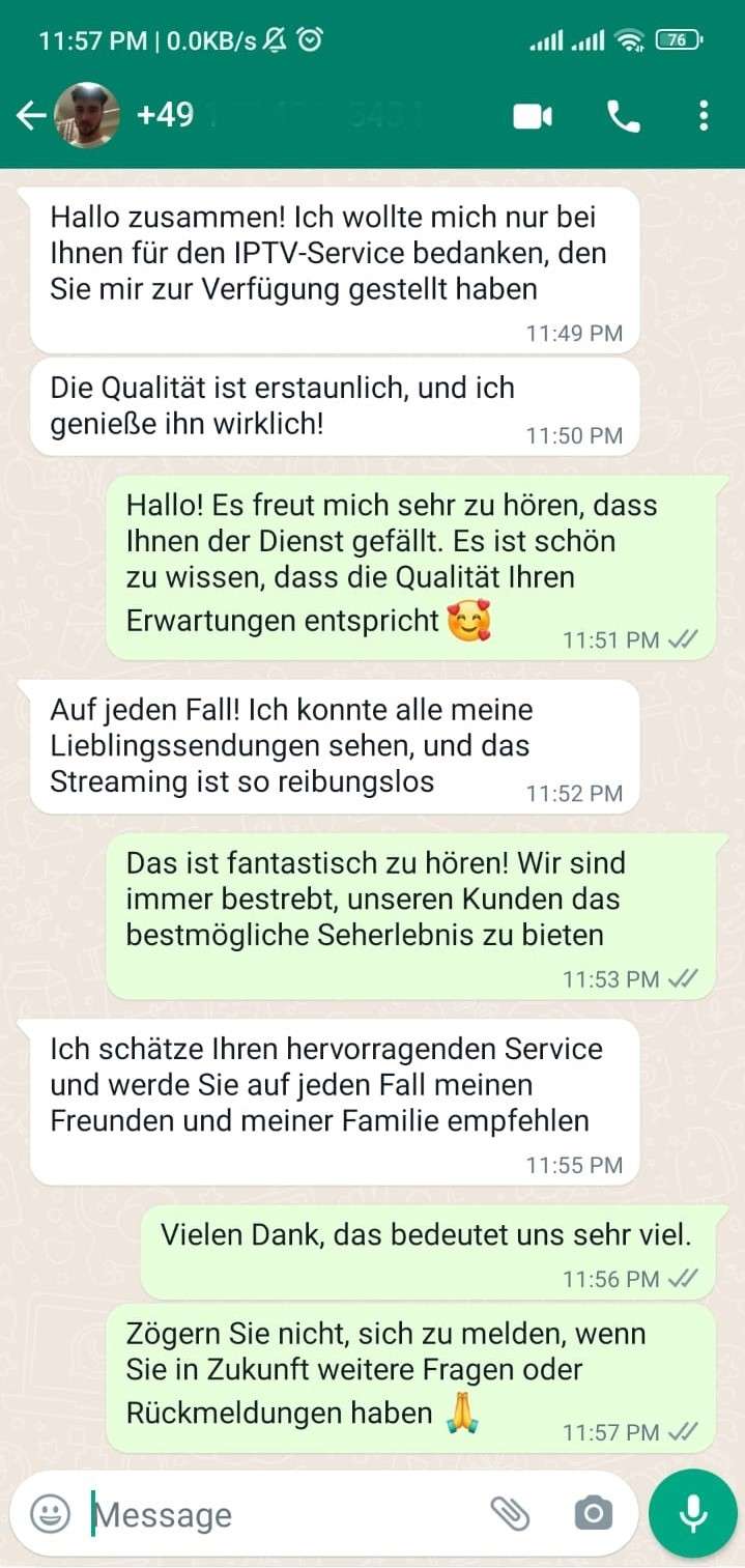 Bewertungen über den Dienst beste iptv